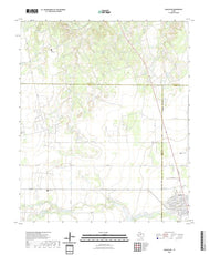 US Topo 7.5-minute map for Hamlin NW TX