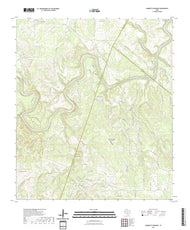 US Topo 7.5-minute map for Hammetts Crossing TX