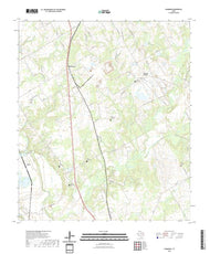 US Topo 7.5-minute map for Hammond TX