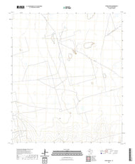 US Topo 7.5-minute map for Hanks Ranch TX