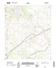 US Topo 7.5-minute map for Harriet TX