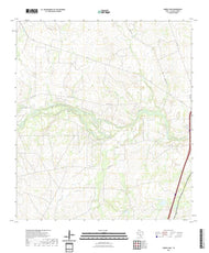 US Topo 7.5-minute map for Harris Lake TX