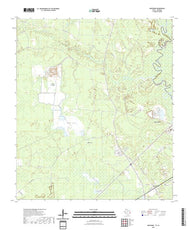 US Topo 7.5-minute map for Hartburg TXLA