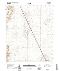 US Topo 7.5-minute map for Hartley TX