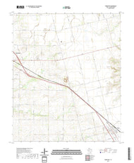 US Topo 7.5-minute map for Hermleigh TX