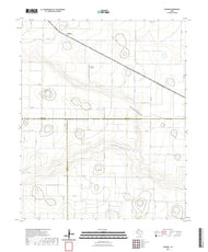 US Topo 7.5-minute map for Hilburn TX