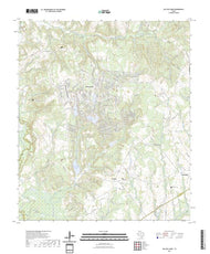 US Topo 7.5-minute map for Hilltop Lakes TX
