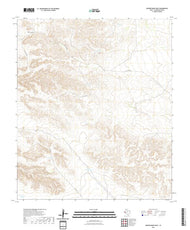 US Topo 7.5-minute map for Hopper Draw West TX