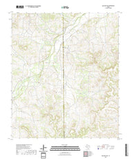 US Topo 7.5-minute map for Hulldale NW TX