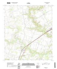US Topo 7.5-minute map for Hungerford TX