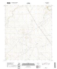 US Topo 7.5-minute map for Orla TX