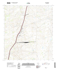 US Topo 7.5-minute map for Orvil TX