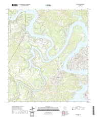 US Topo 7.5-minute map for Pace Bend TX