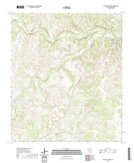 US Topo 7.5-minute map for Paint Rock Spring TX