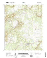 US Topo 7.5-minute map for Palo Pinto TX