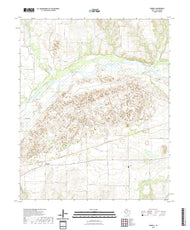 US Topo 7.5-minute map for Parnell TX