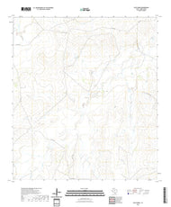 US Topo 7.5-minute map for Pato Creek TX