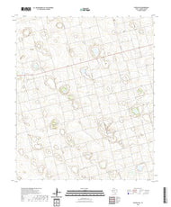 US Topo 7.5-minute map for Patricia NE TX
