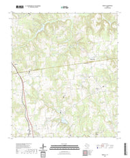 US Topo 7.5-minute map for Percilla TX