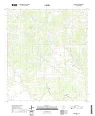 US Topo 7.5-minute map for Piedra Creek NW TX