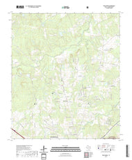 US Topo 7.5-minute map for Pine Prairie TX