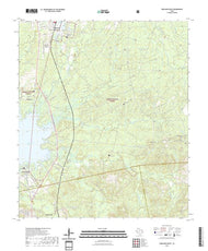 US Topo 7.5-minute map for Pineland South TX