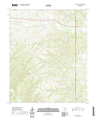 US Topo 7.5-minute map for Pitchfork Ranch TX