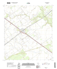 US Topo 7.5-minute map for Placedo TX