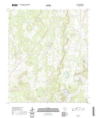 US Topo 7.5-minute map for Placid TX