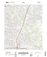 US Topo 7.5-minute map for Plano TX