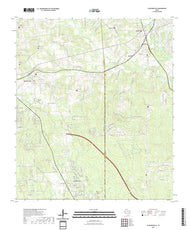 US Topo 7.5-minute map for Plantersville TX