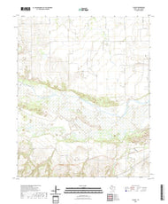 US Topo 7.5-minute map for Plaska TX