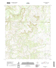 US Topo 7.5-minute map for Poke Mountain TX