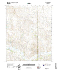 US Topo 7.5-minute map for Pond Creek TX