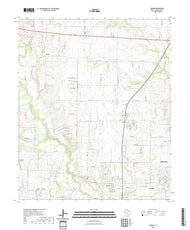 US Topo 7.5-minute map for Ponder TX