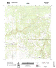 US Topo 7.5-minute map for Pontotoc TX