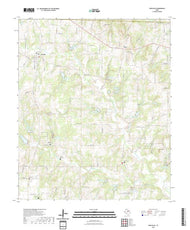 US Topo 7.5-minute map for Poolville TX