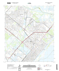 US Topo 7.5-minute map for Port Arthur North TX