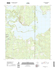 US Topo 7.5-minute map for Potters Point TXLA