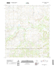 US Topo 7.5-minute map for Prickly Pear Branch TX