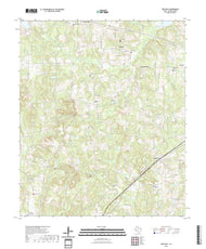 US Topo 7.5-minute map for Pritchett TX