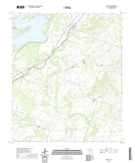 US Topo 7.5-minute map for Proctor TX