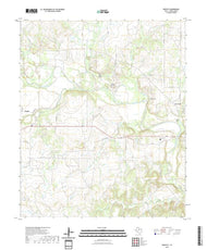 US Topo 7.5-minute map for Proffitt TX