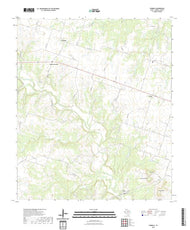 US Topo 7.5-minute map for Purmela TX