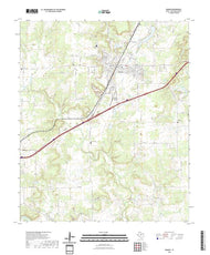 US Topo 7.5-minute map for Ranger TX