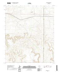 US Topo 7.5-minute map for Rankin NE TX