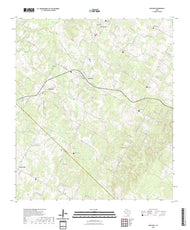 US Topo 7.5-minute map for Red Rock TX