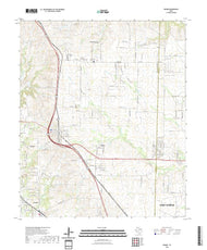 US Topo 7.5-minute map for Rhome TX