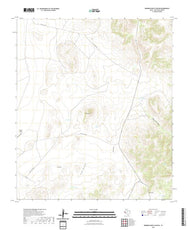 US Topo 7.5-minute map for Robbers Roost Canyon TX