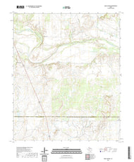 US Topo 7.5-minute map for Rock Canyon TX